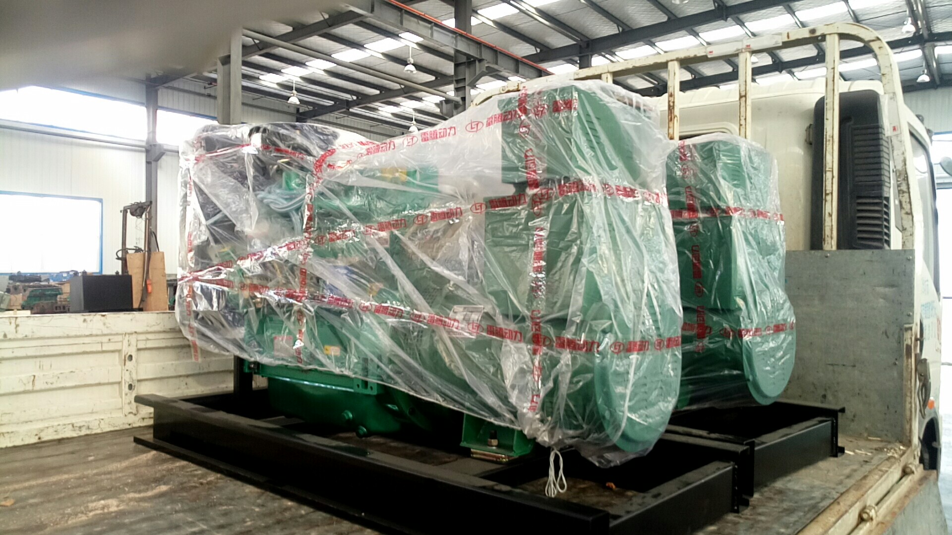 发电机组发货实拍