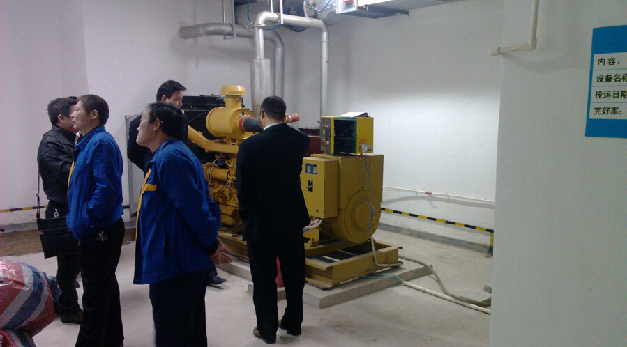 150kw上柴柴油发电机组安装