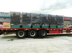 长春贸易公司订购6台潍柴200kw柴油发电机组今日出厂